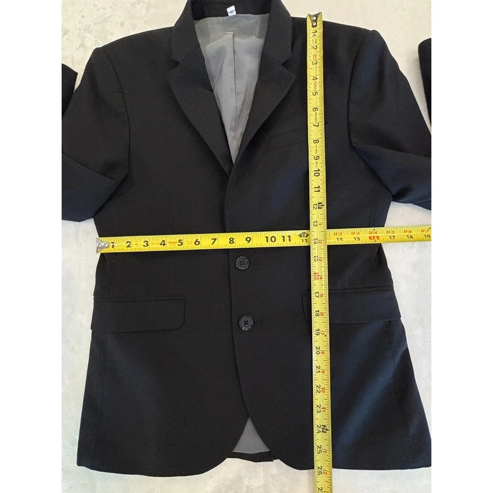 Express Innovator Extra Slim Suit Jacket Blazer Gray Wool Blend 36 Short Mens
